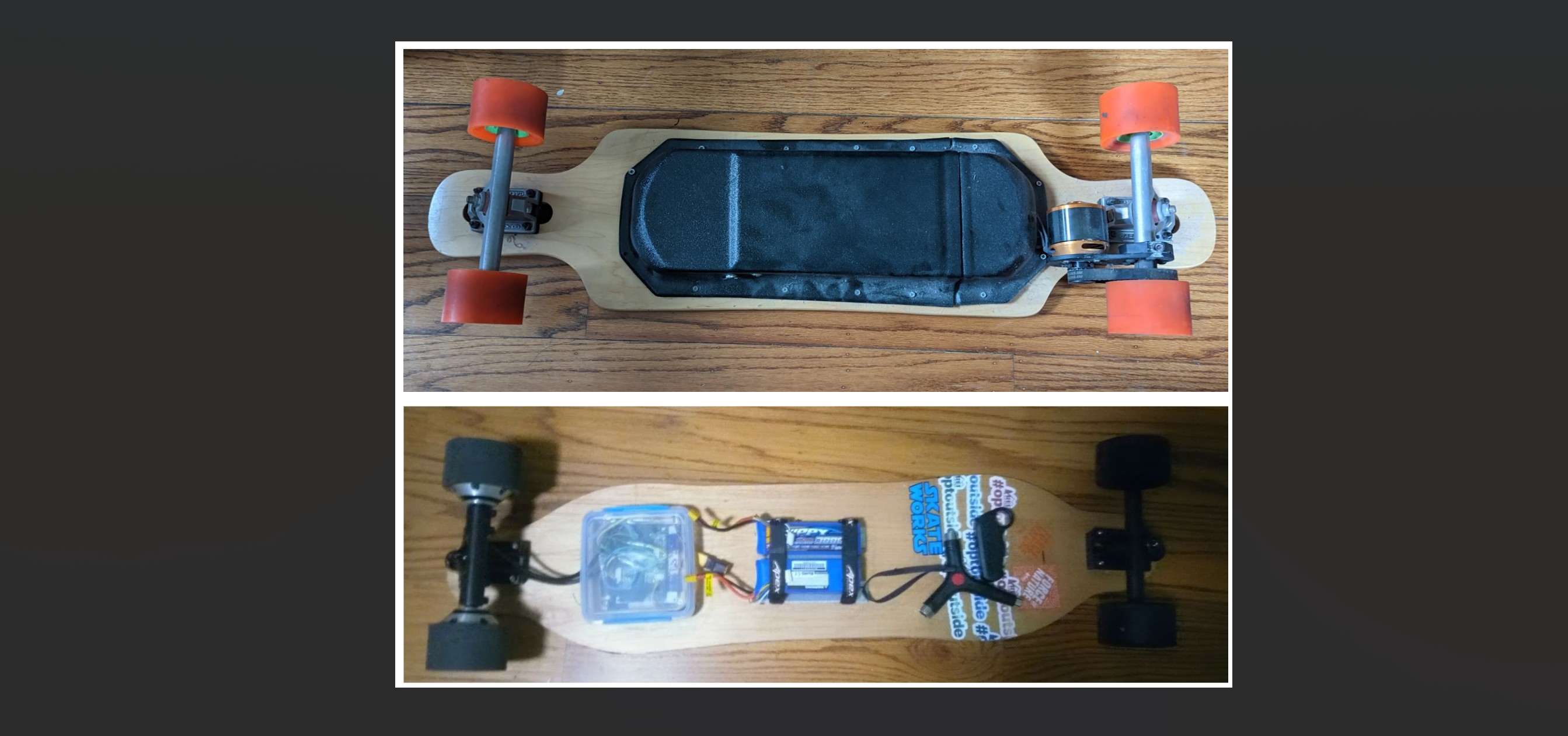 Electric skateboards