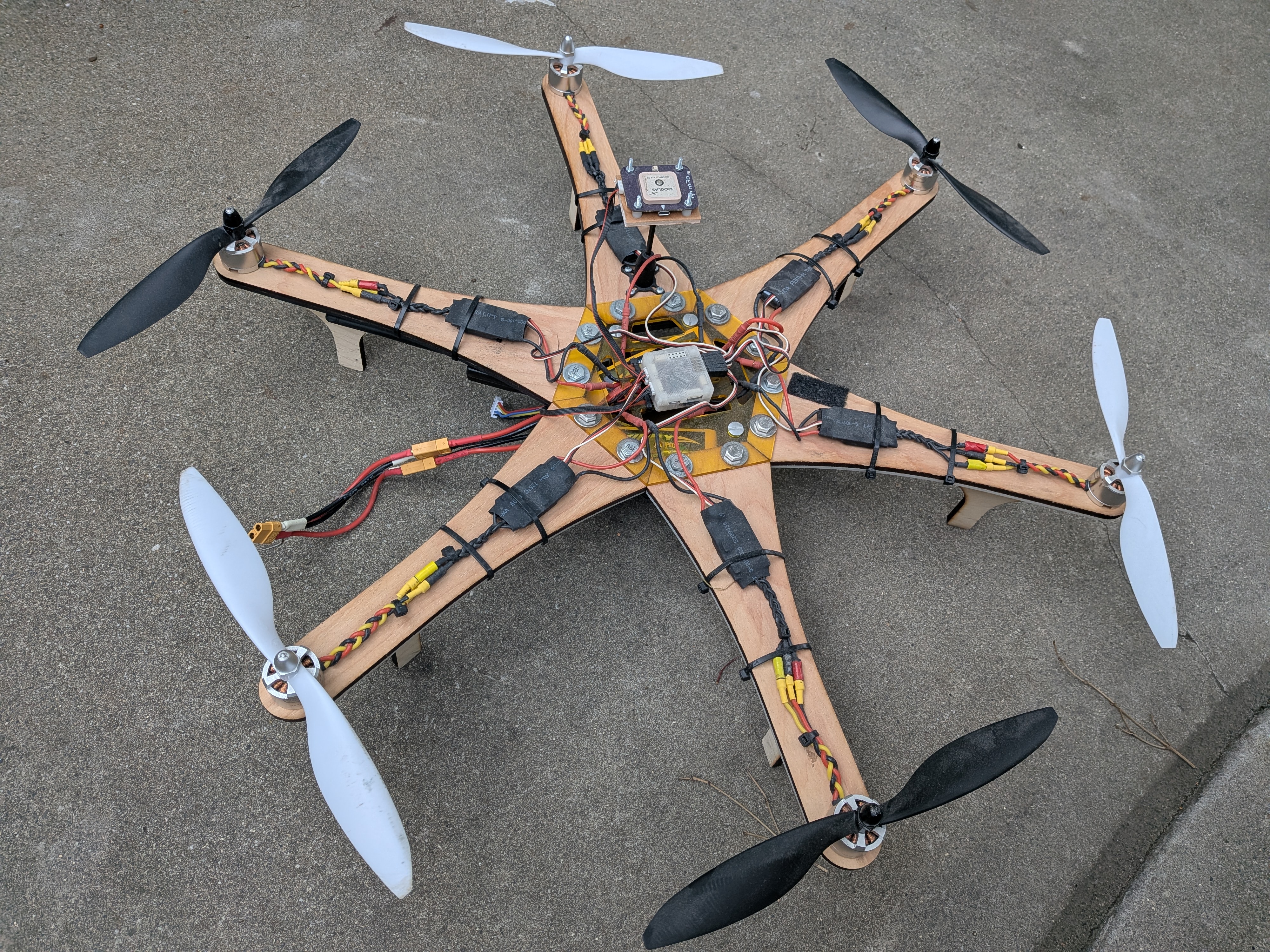 Autonomous hexacopter