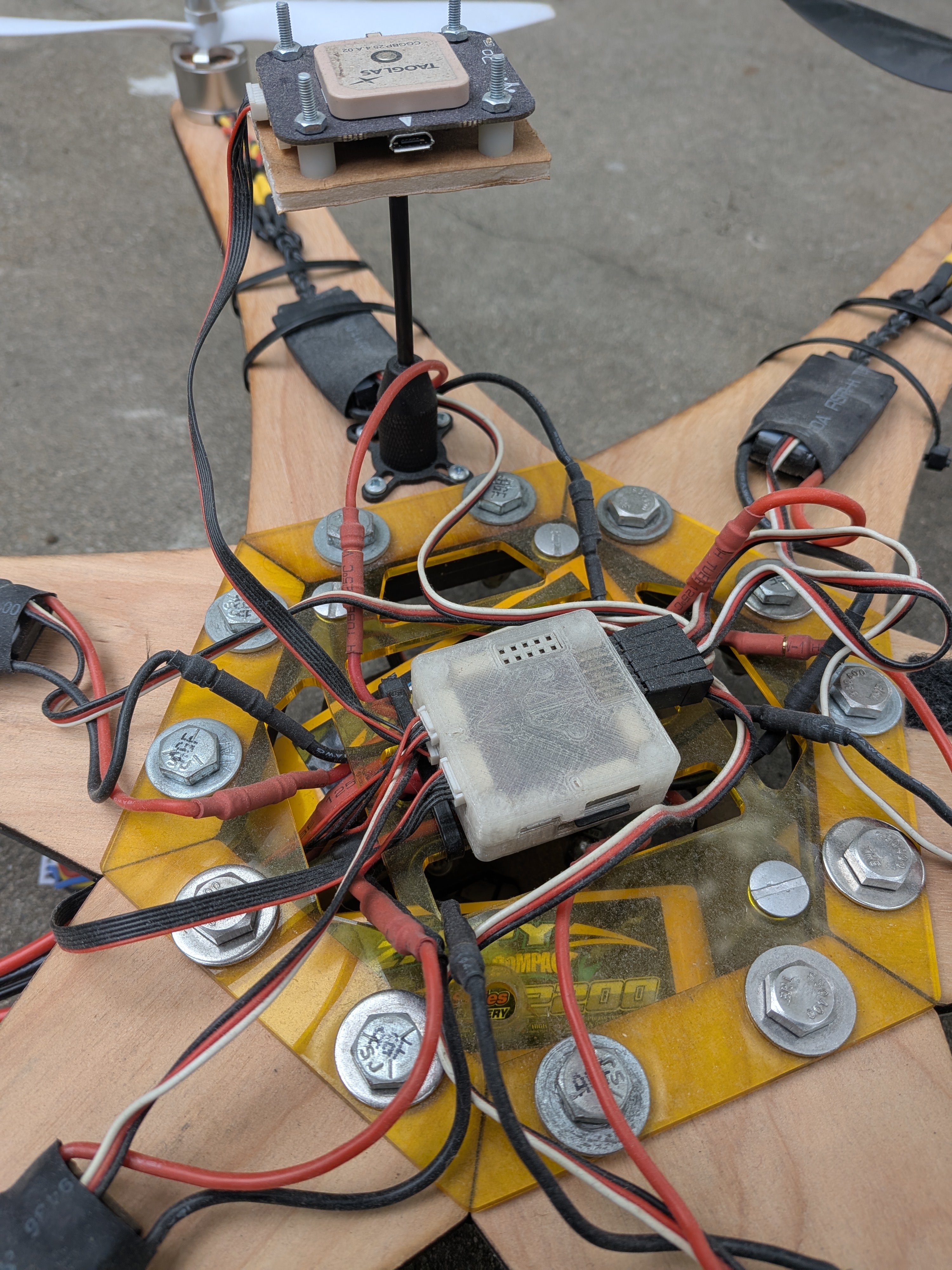 Hexacopter build detail
