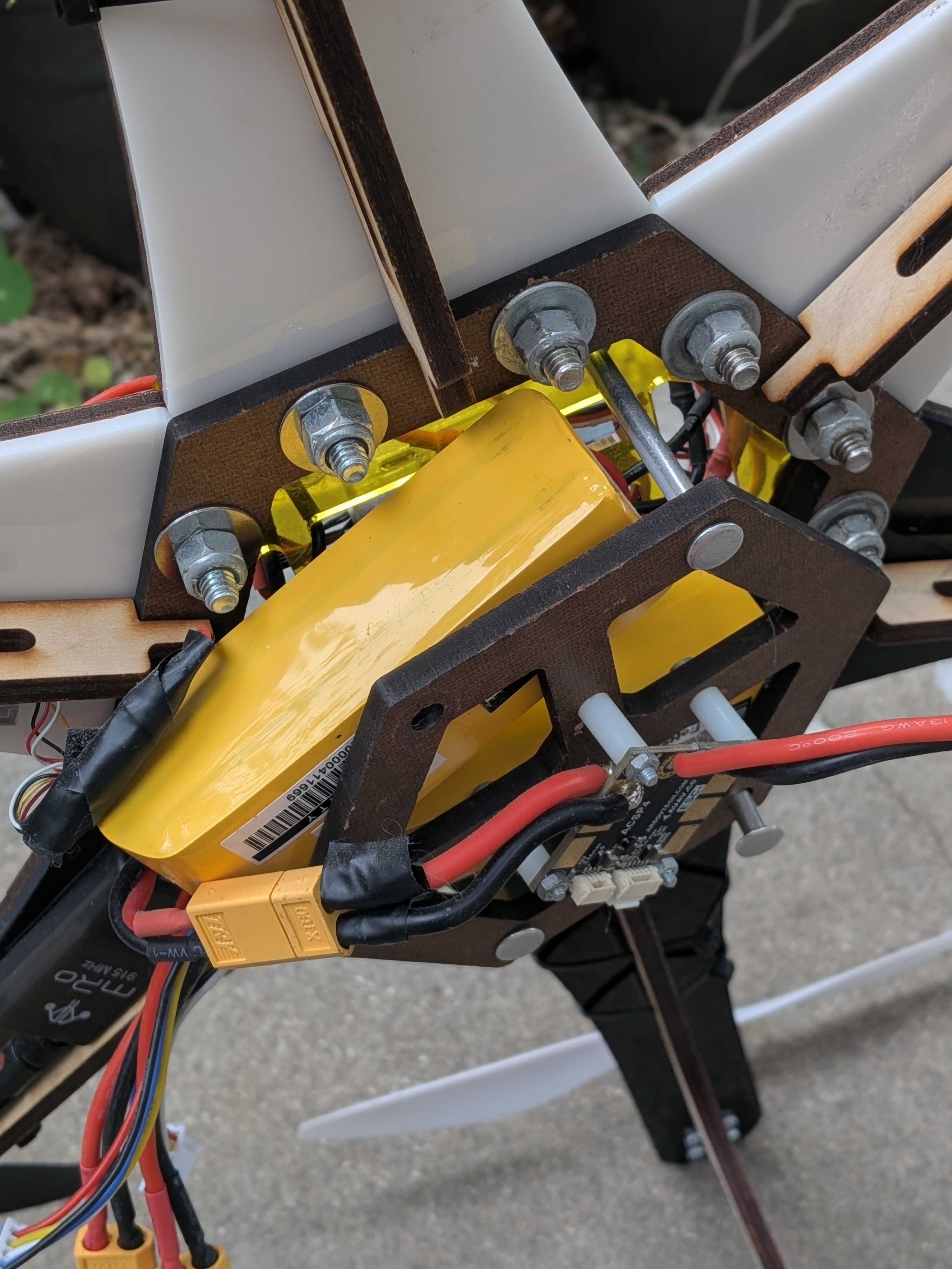 Hexacopter testing